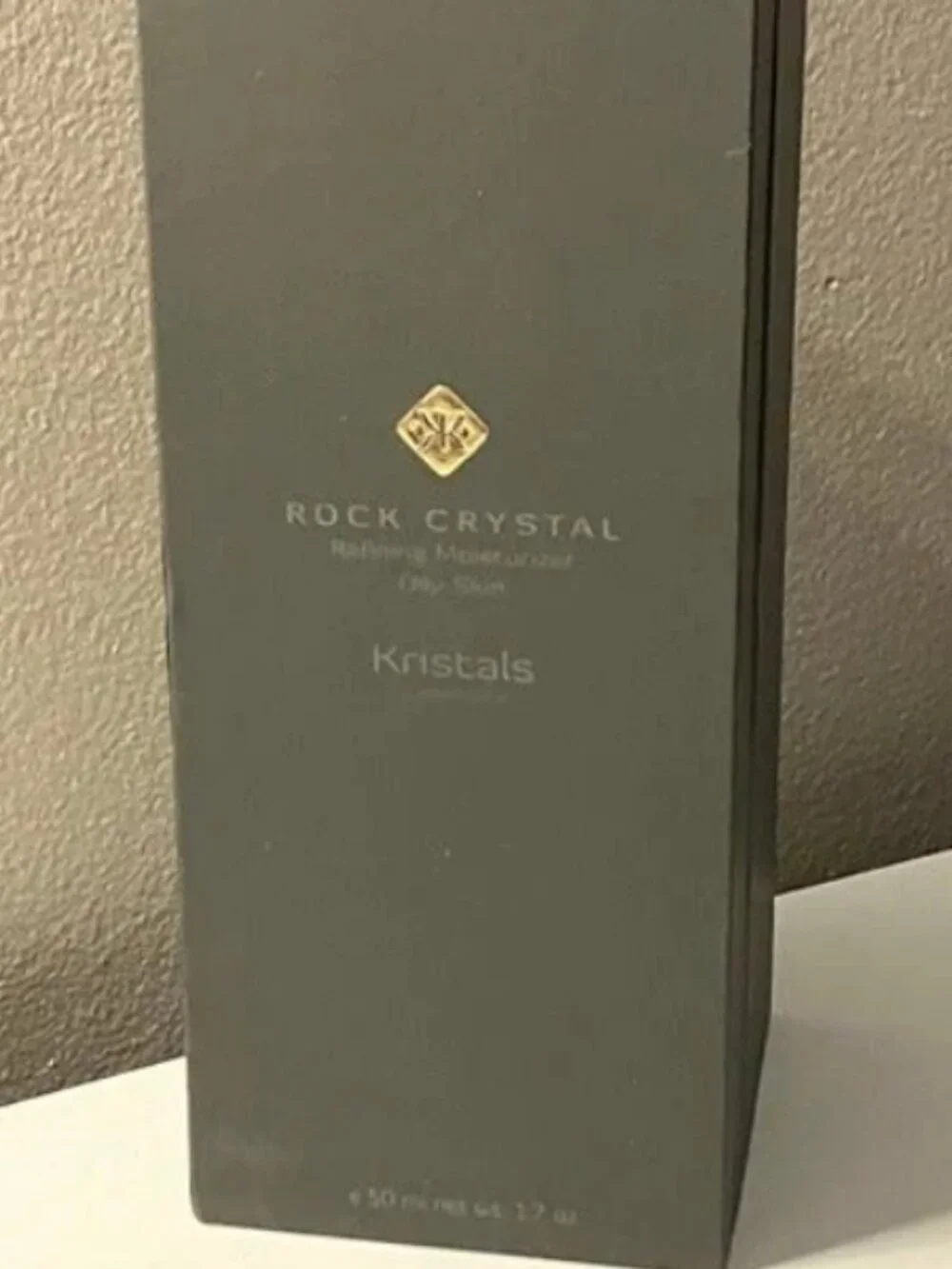 KRISTALS ROCK CRYSTAL REFINING MOISTURIZER OILY SKIN-1.7 fl oz /50 ml-NEW-SEALED